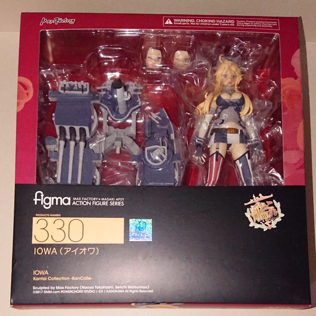 figma Kantai Collection KanColle Iowa Figure #330 Max Factory From Japan