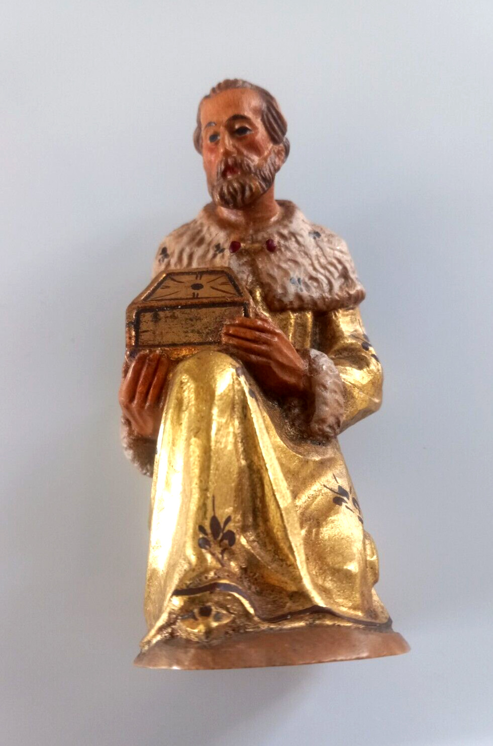 ANRI-Kuolt Nativity King Melchoir Hand Carved Italy 6\