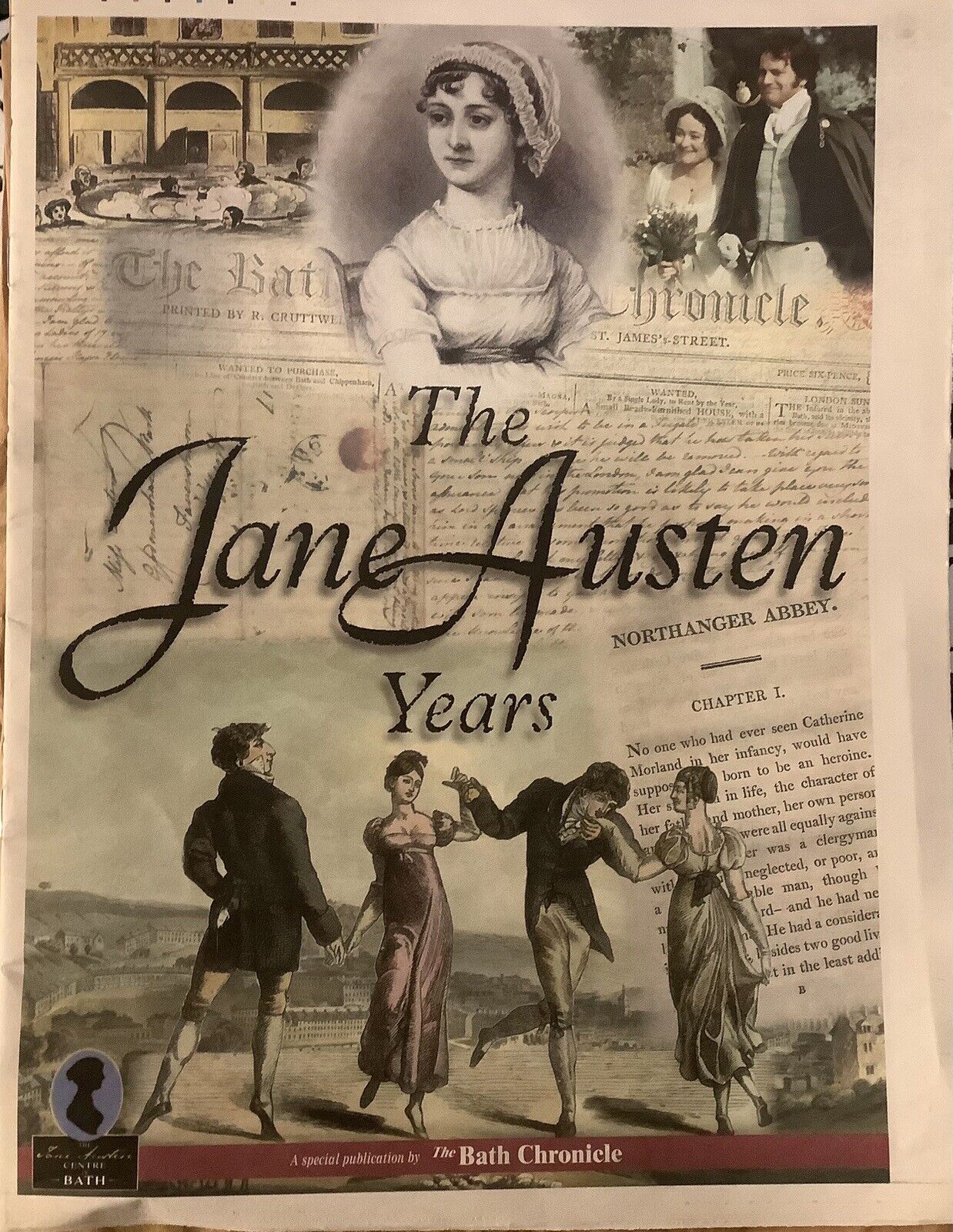 The Jane Austen Years, RARE Bath Chronicle Special Edition, Newspaper 24 pages