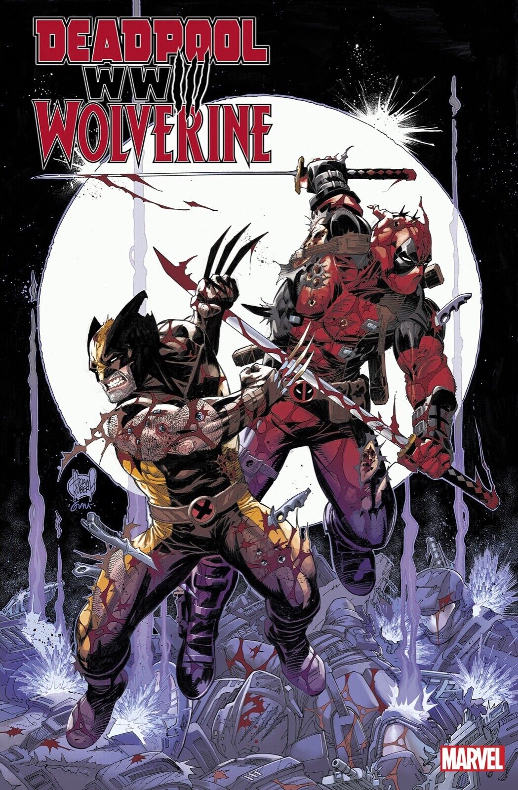 Deadpool & Wolverine WWIII #1 2nd Printing Main or 1:25 Variant PREORDER 6/12/24