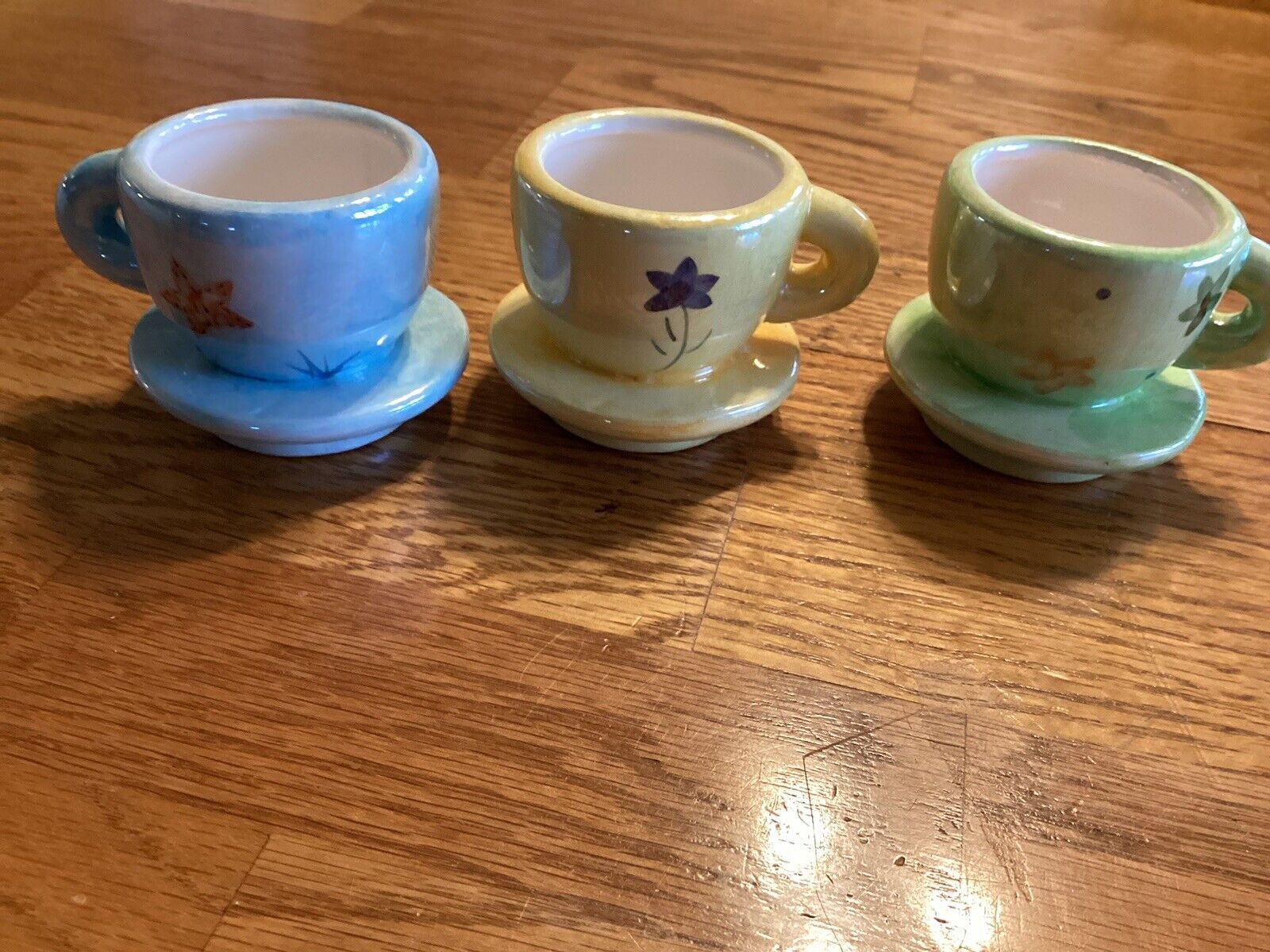 Collectors Miniature Coffee Cups and Saucers