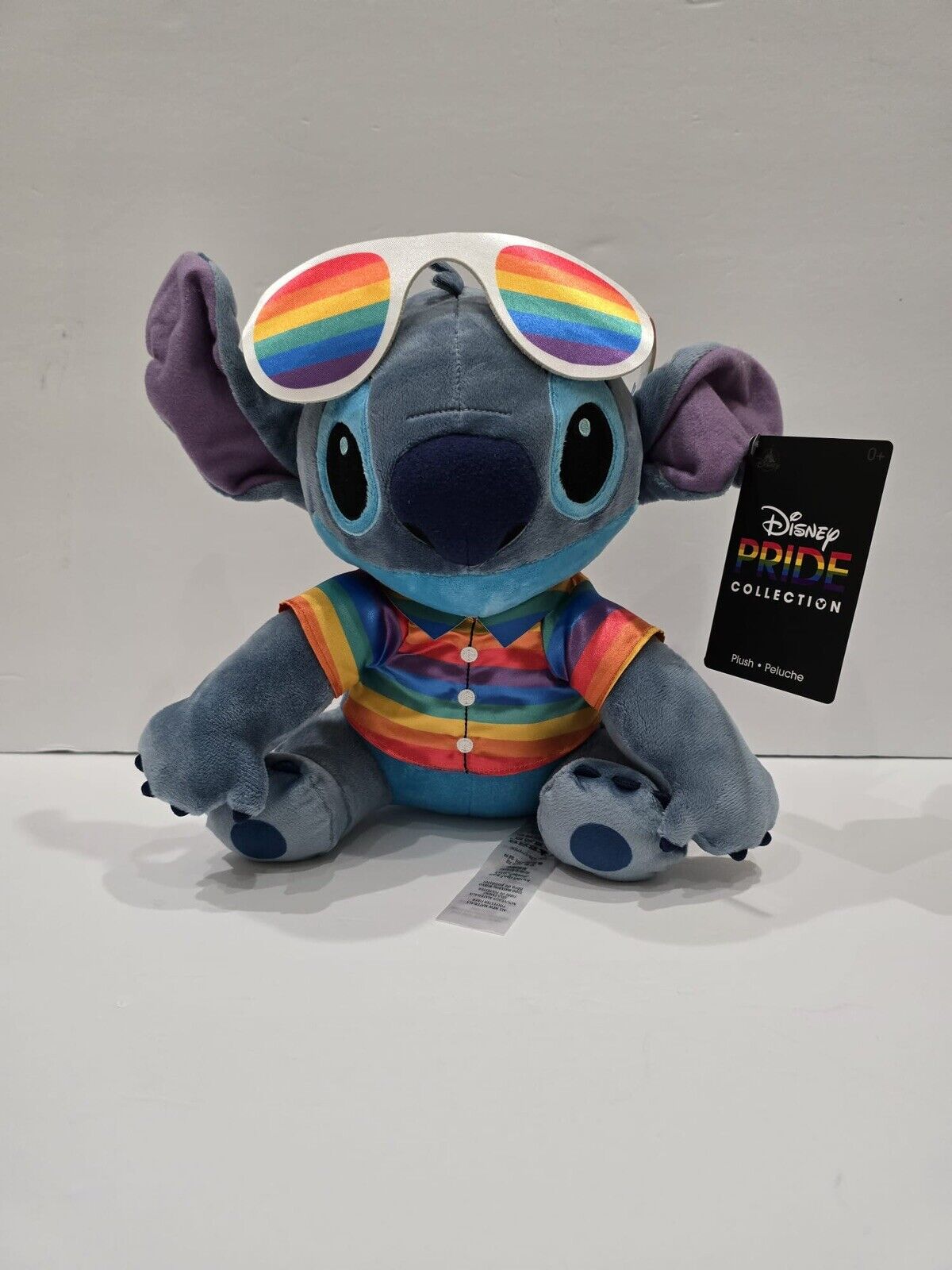 2024 Disney Parks Stitch Pride Day Rainbow Sunglasses Plush New