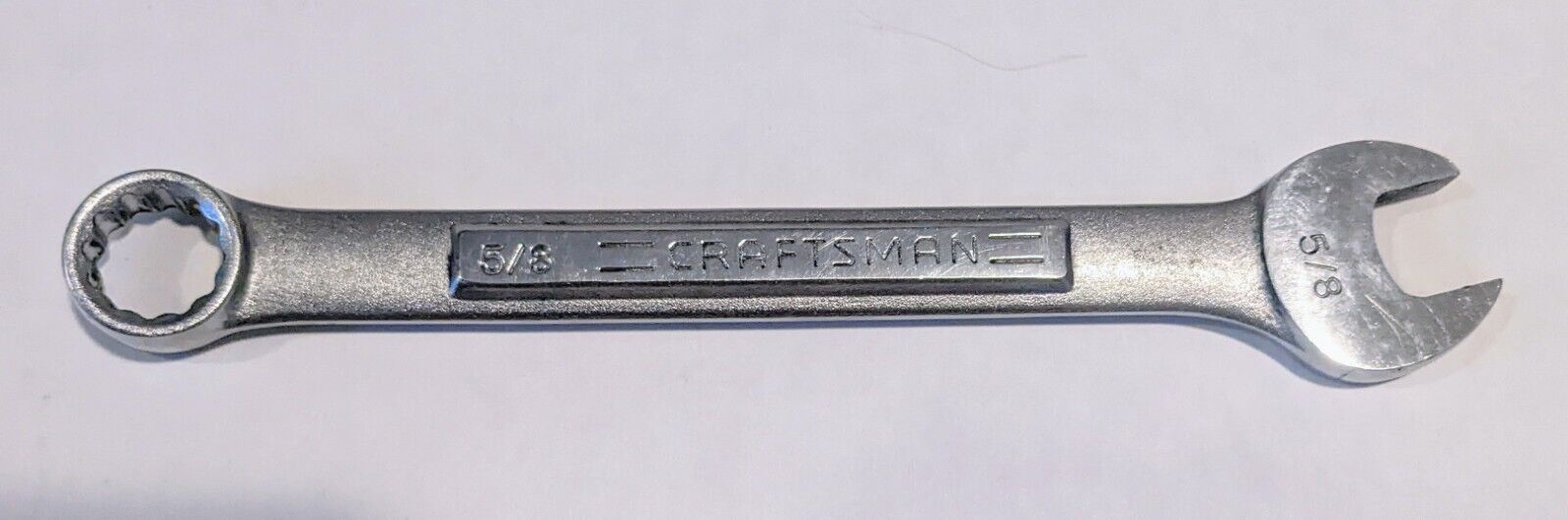 Clean Craftsman 5/8 Inch 44697 Combination Wrench 12 Point SAE