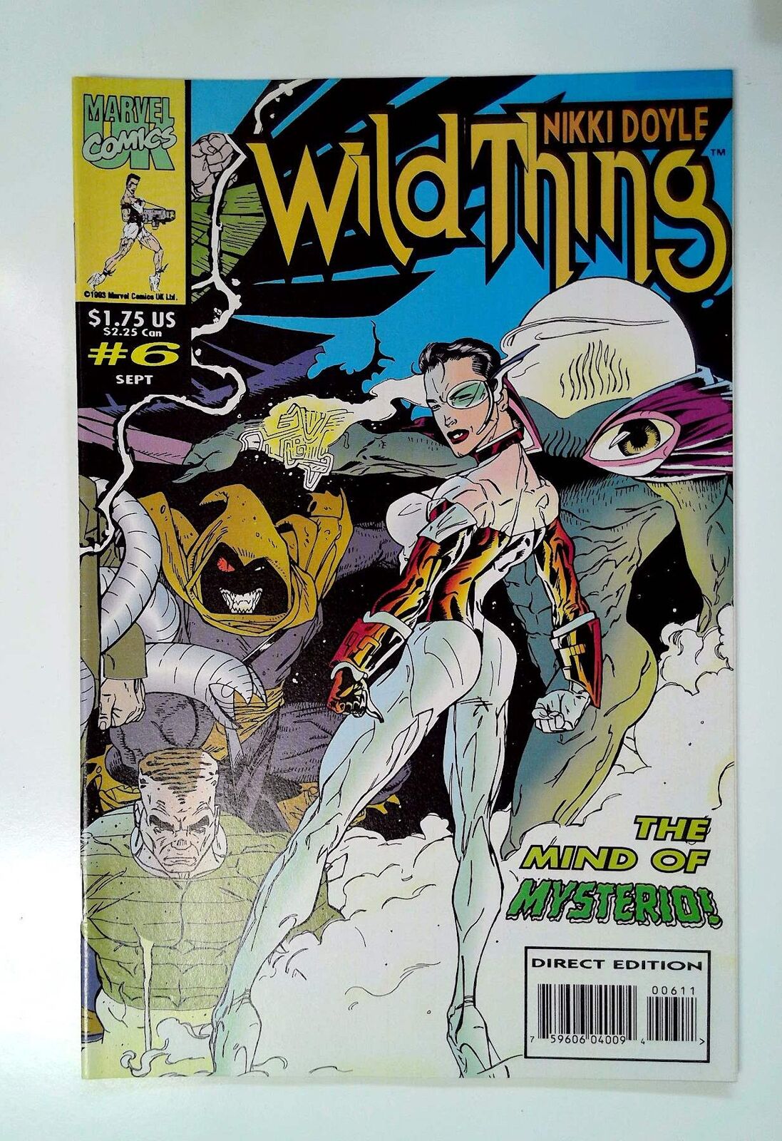 Wild Thing #6 Marvel UK (1993) FN/VF 1st Print Comic Book
