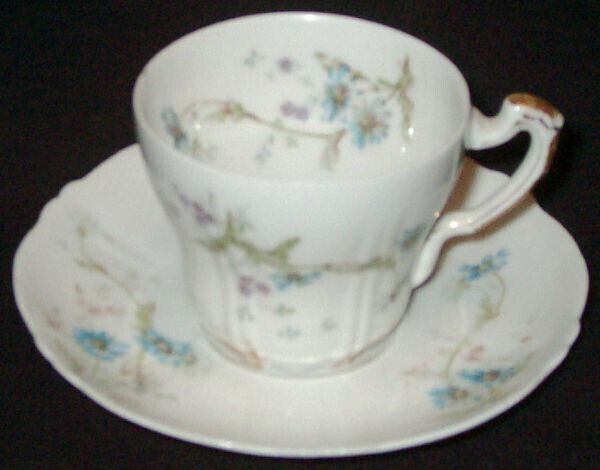 Vintage Theo. Haviland Tea Cup & Saucer - Limoges