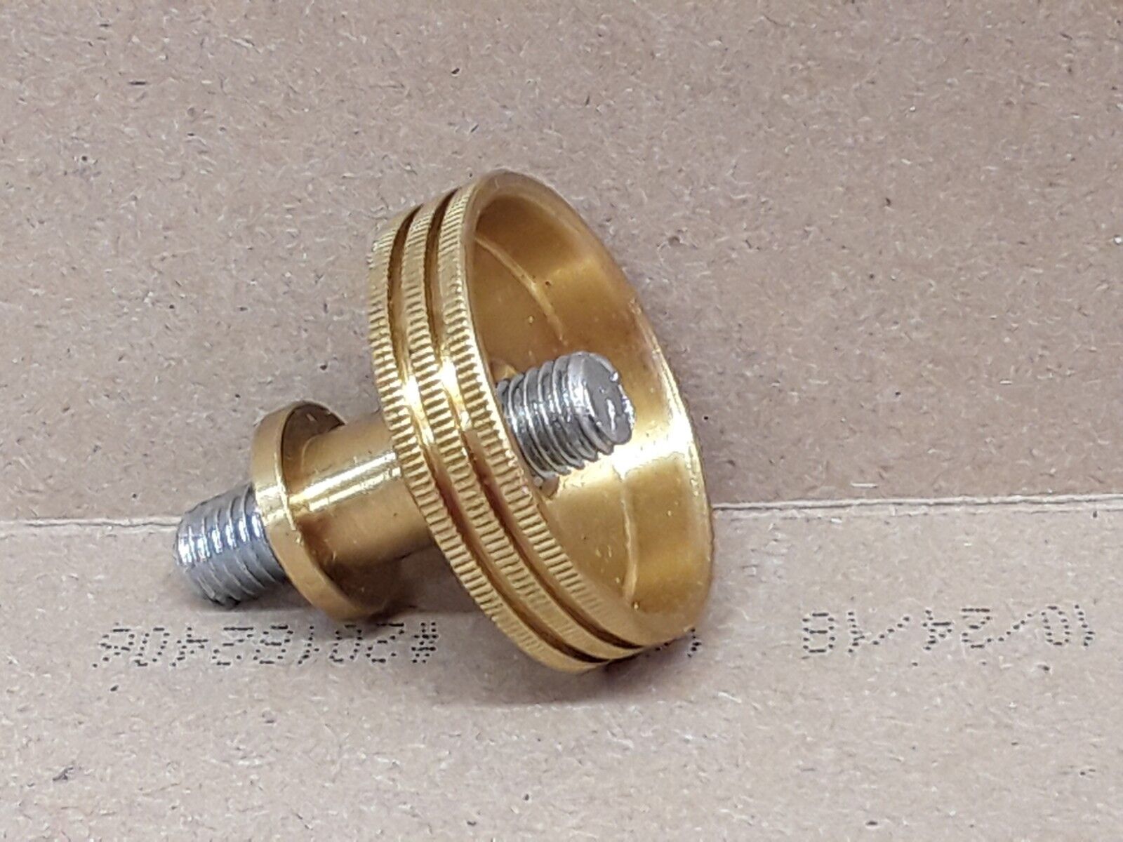 Stanley Plane Cutter Brass Adjusting Nut and Screw Parts Adjusting Knob 1-1/4  
