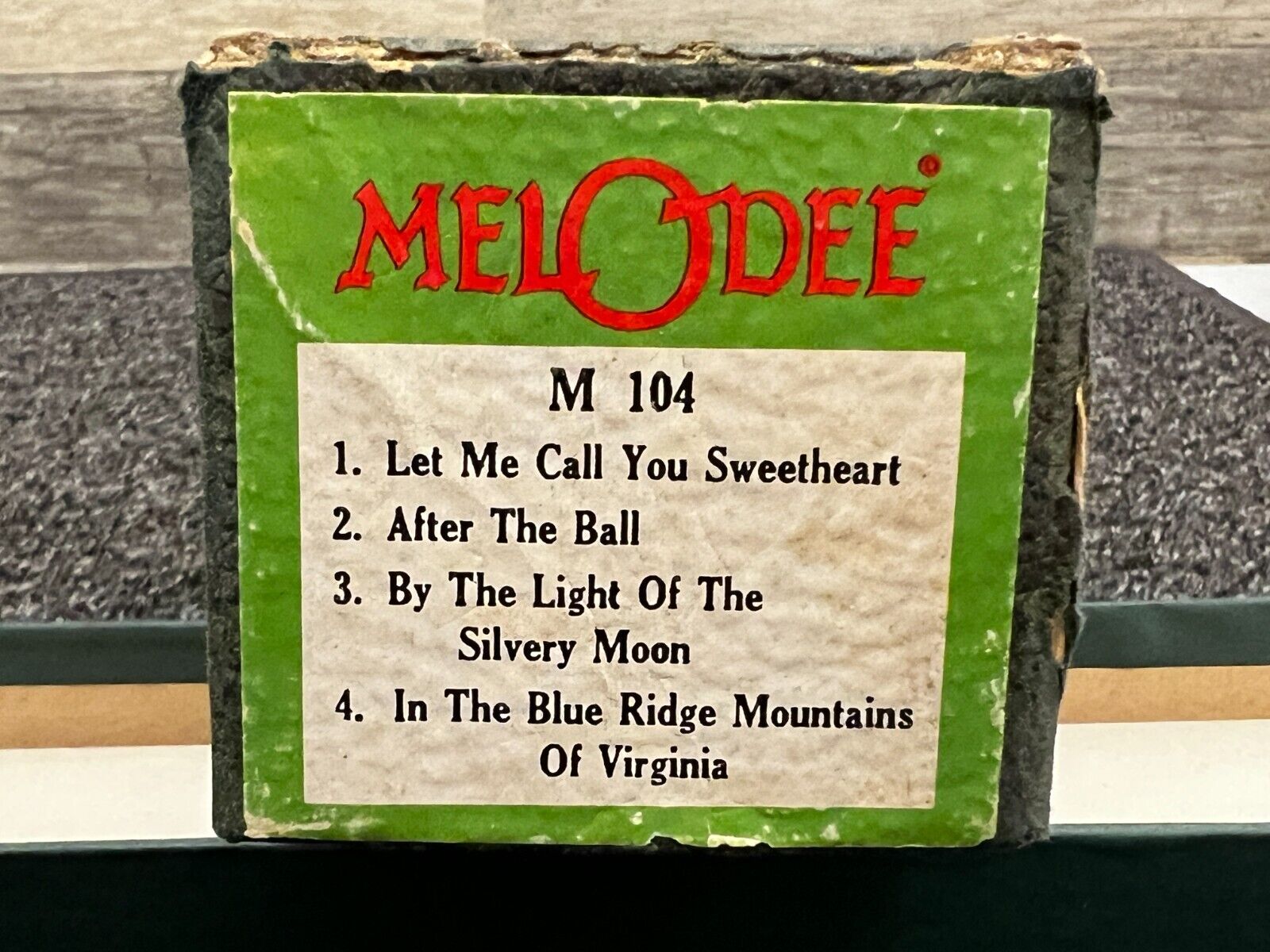 MELODEE Player Piano Rolls (Choose Title) Quantity Discount on Multiple Purchase