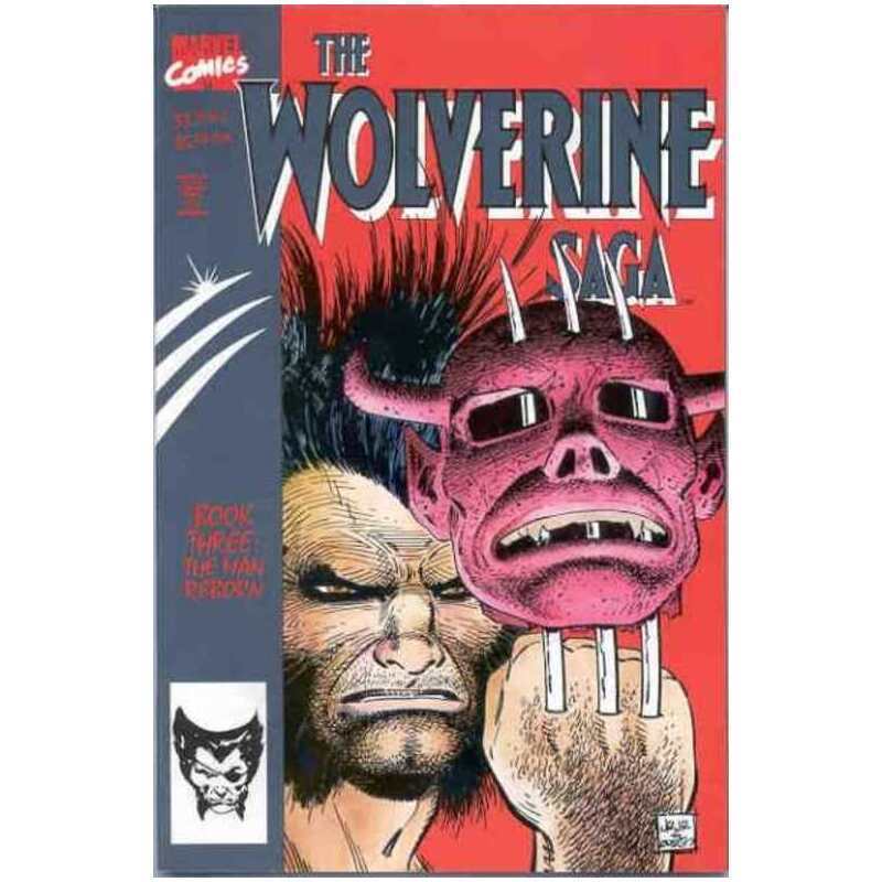 Wolverine Saga (1989 series) #3 in Near Mint condition. Marvel comics [j\