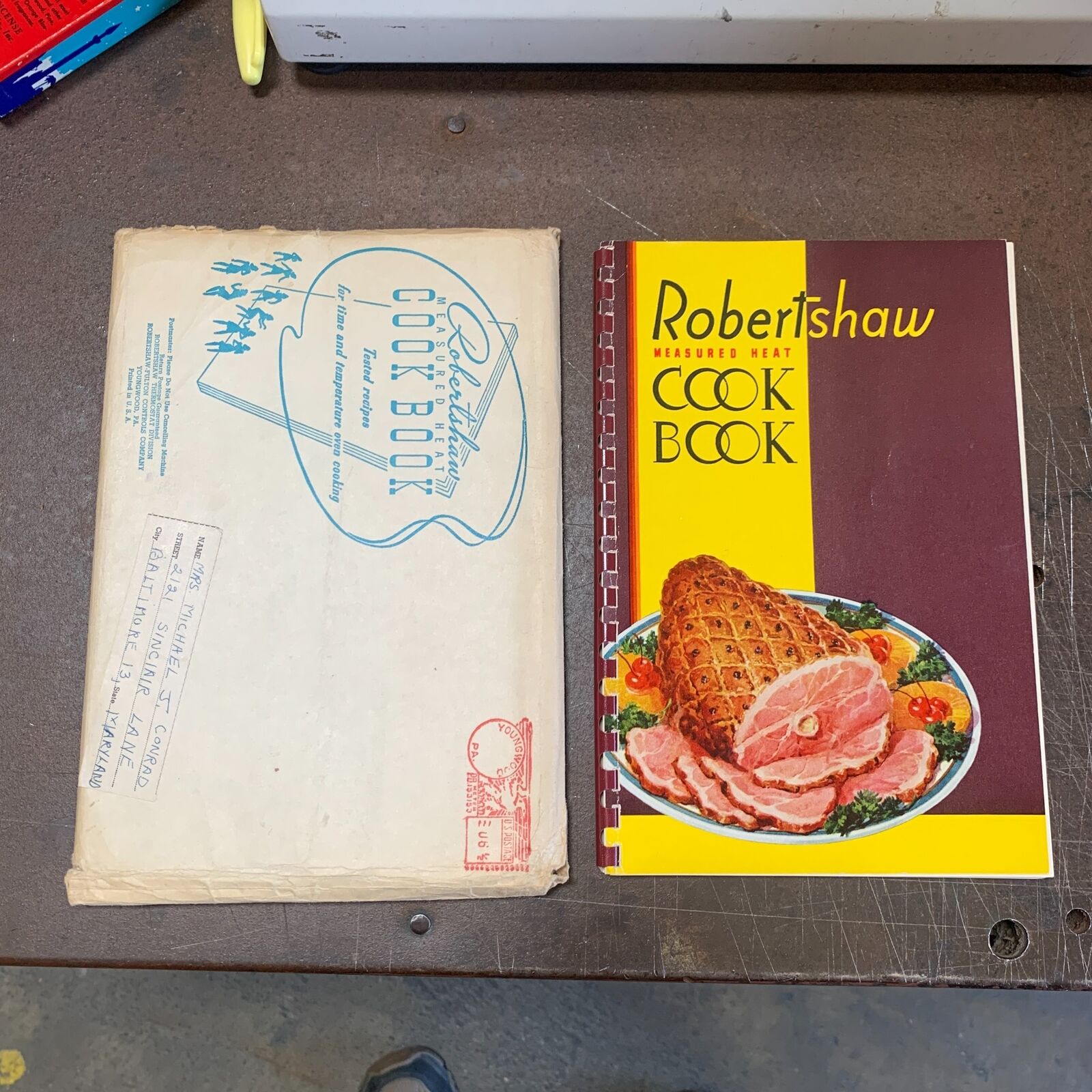 VTG Robertshaw Fulton Controls Measured Heat Cookbook 1951 Youngwood PA