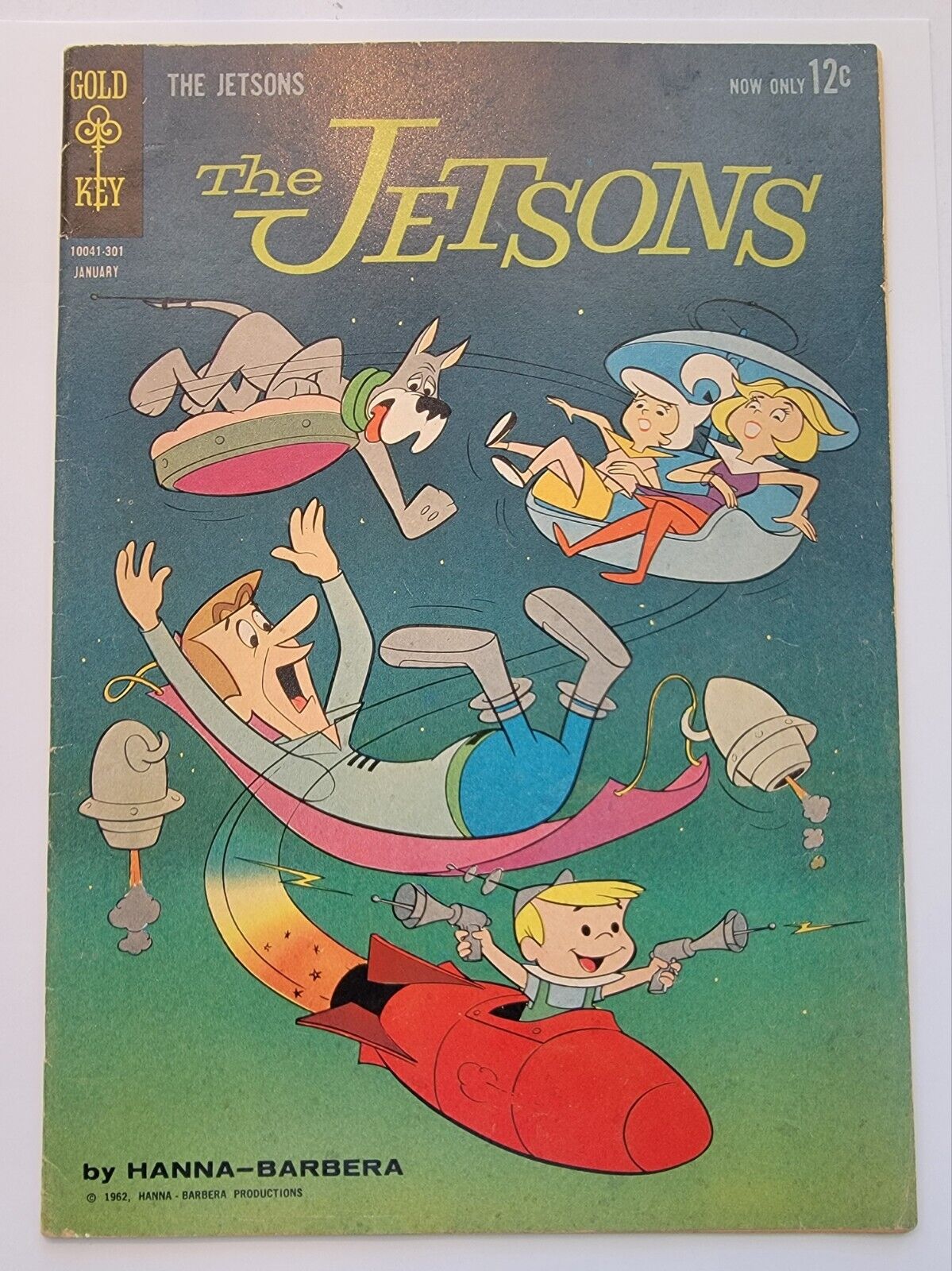 The Jetsons #1 FN 1963 1st App. of The Jetsons ~ Silver Age Gold Key ~ Mid Grade