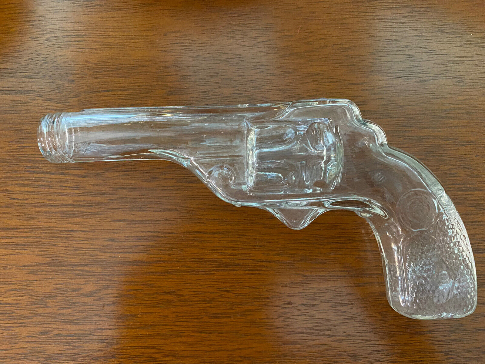 Vintage Glass Gun Bottle