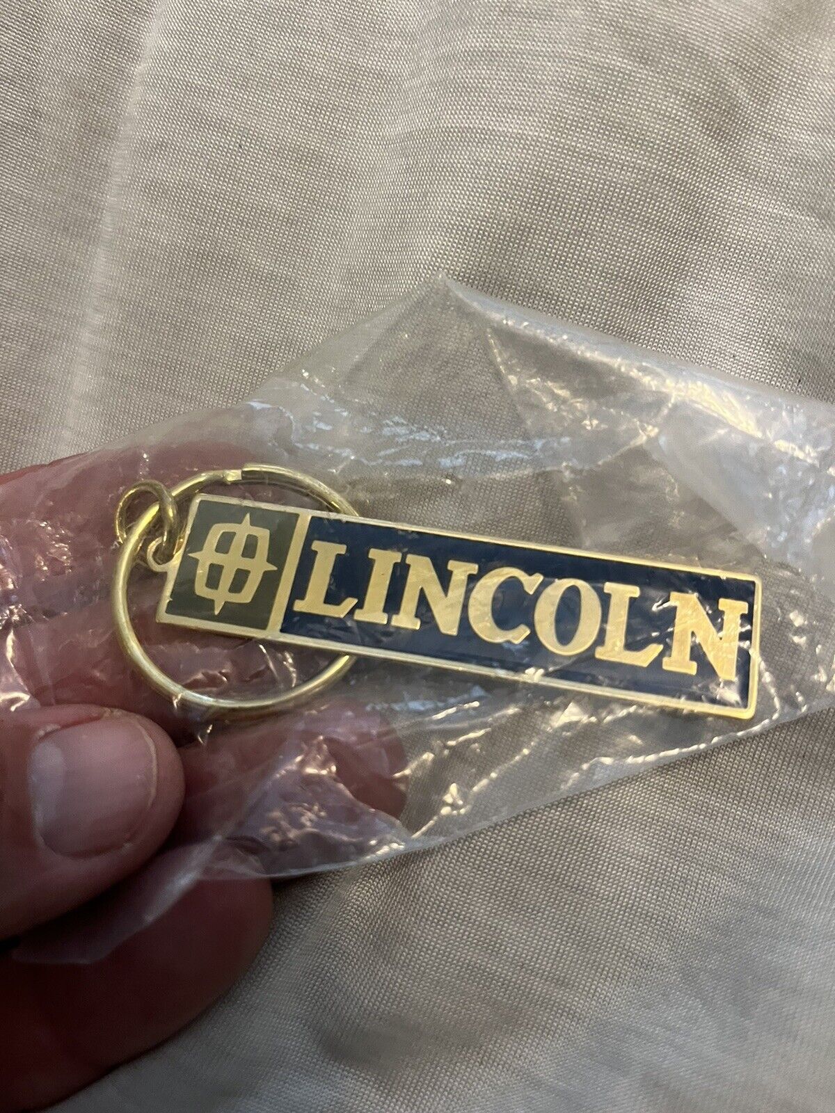 Vintage NOS Lincoln Continental Car Key Chain