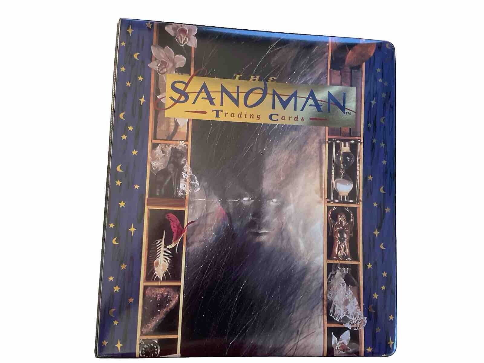 Sandman Skybox Trad Cards 1994 Full Set Binder & 2 Gold Card Excellent Condition