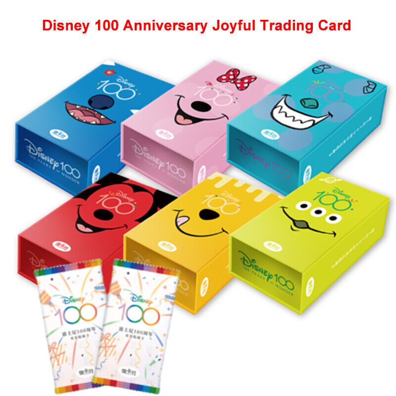 2023 Card.Fun Disney 100 Joyful Trading Card - Lite Sealed Box 1- 6 Boxes / Set