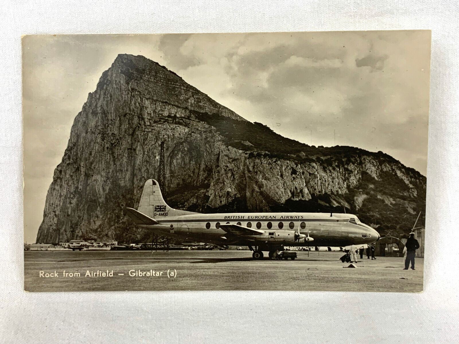 BEA - British European Airways - Vickers Viscount Postcard - #26