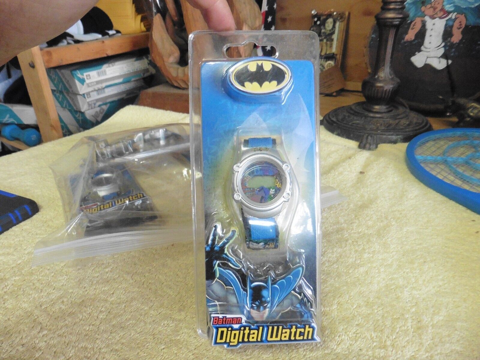 NEW Rare DC COMICS Batman Superman Joker Dawn of Justice LCD Watch 086702477357