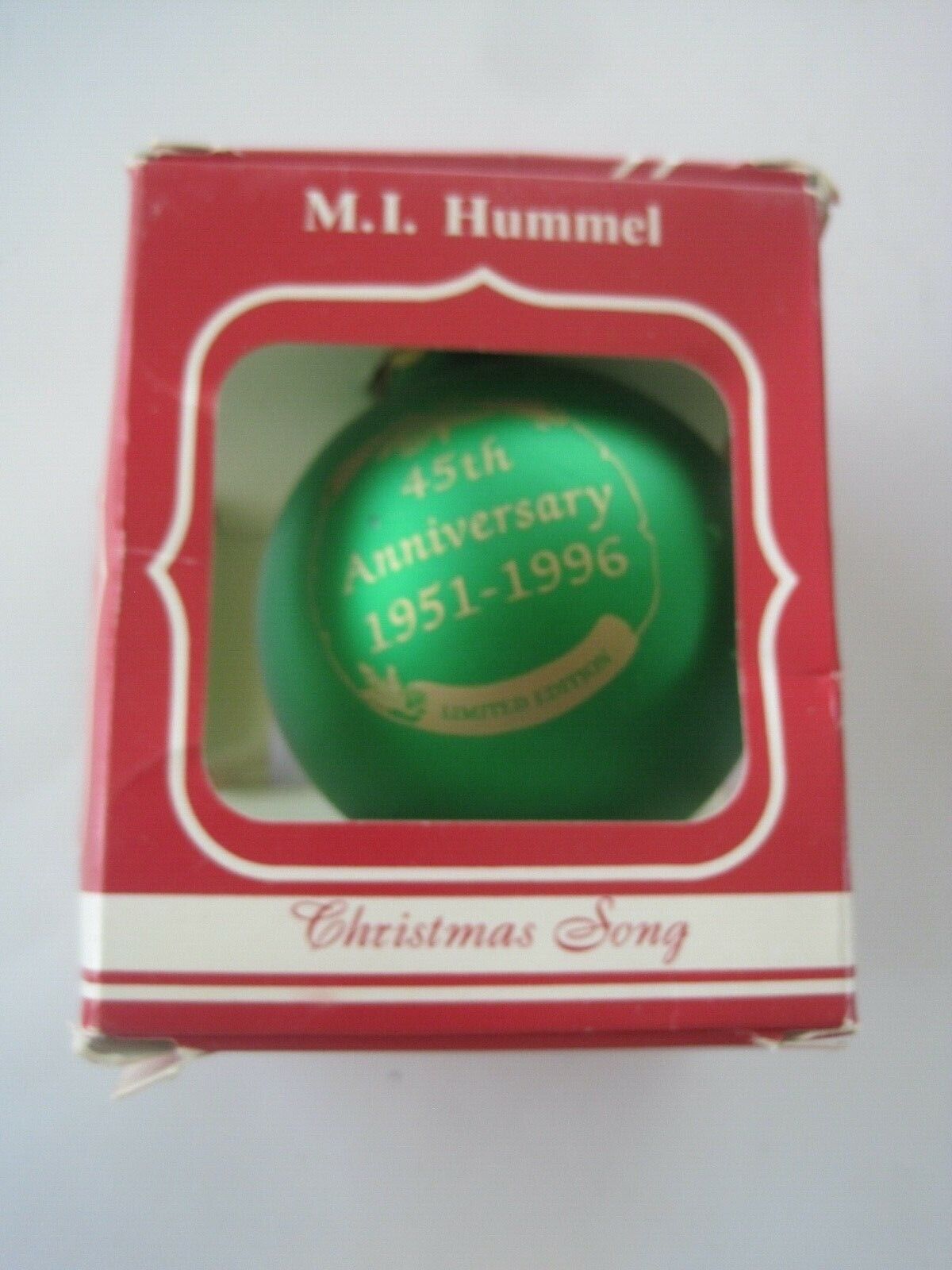 M. I. Hummel 45th Anniversary 1951-1996 