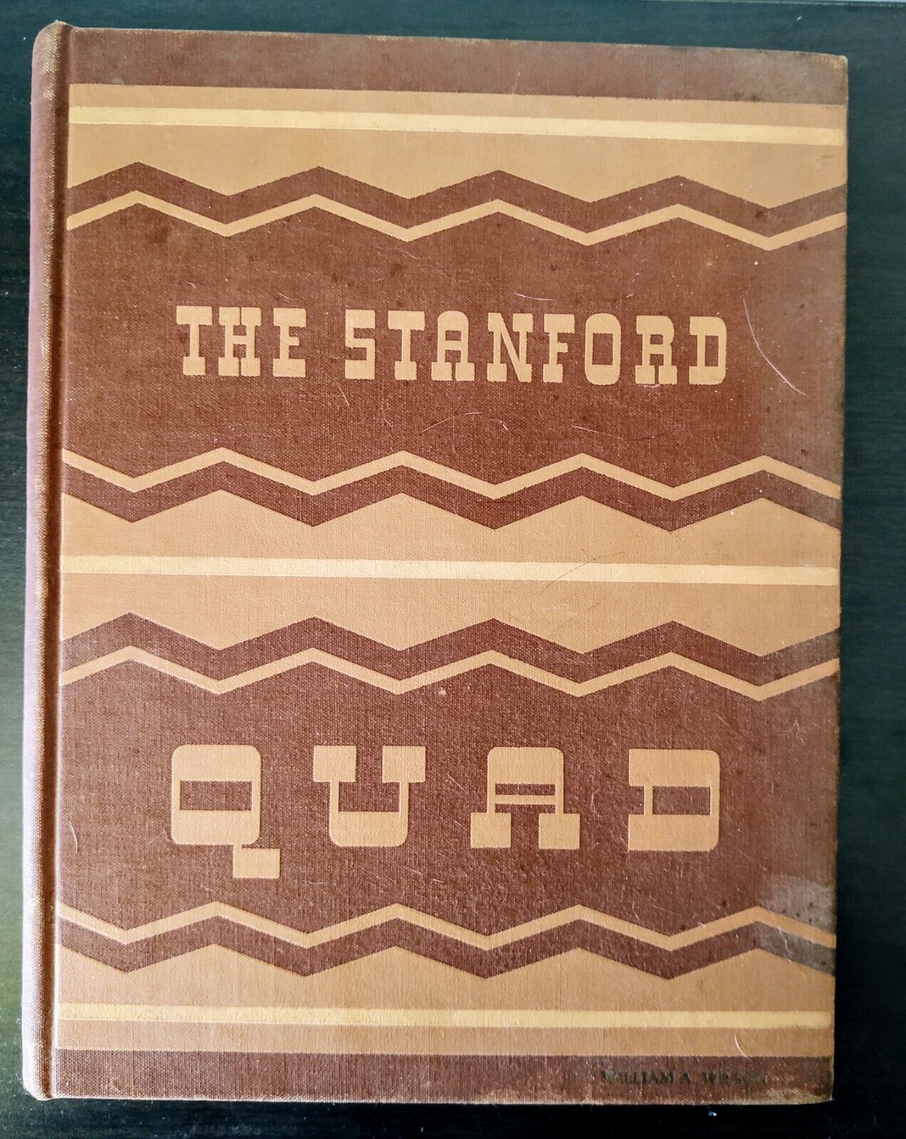 1936 Stanford University Yearbook THE STANFORD QUAD 1936 California Hardcover 