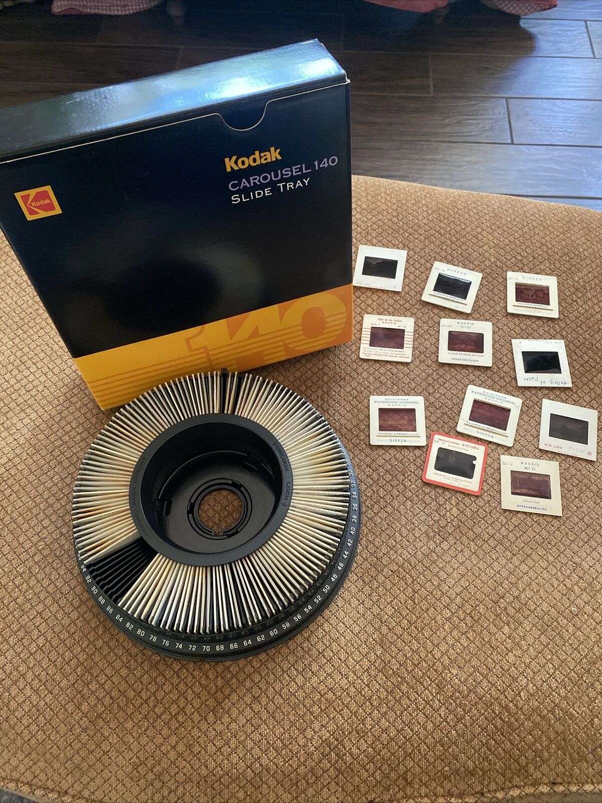 Vintage Kodak Carousel 140 Slides From Spain Portugal Azures 1960-1962 USAF