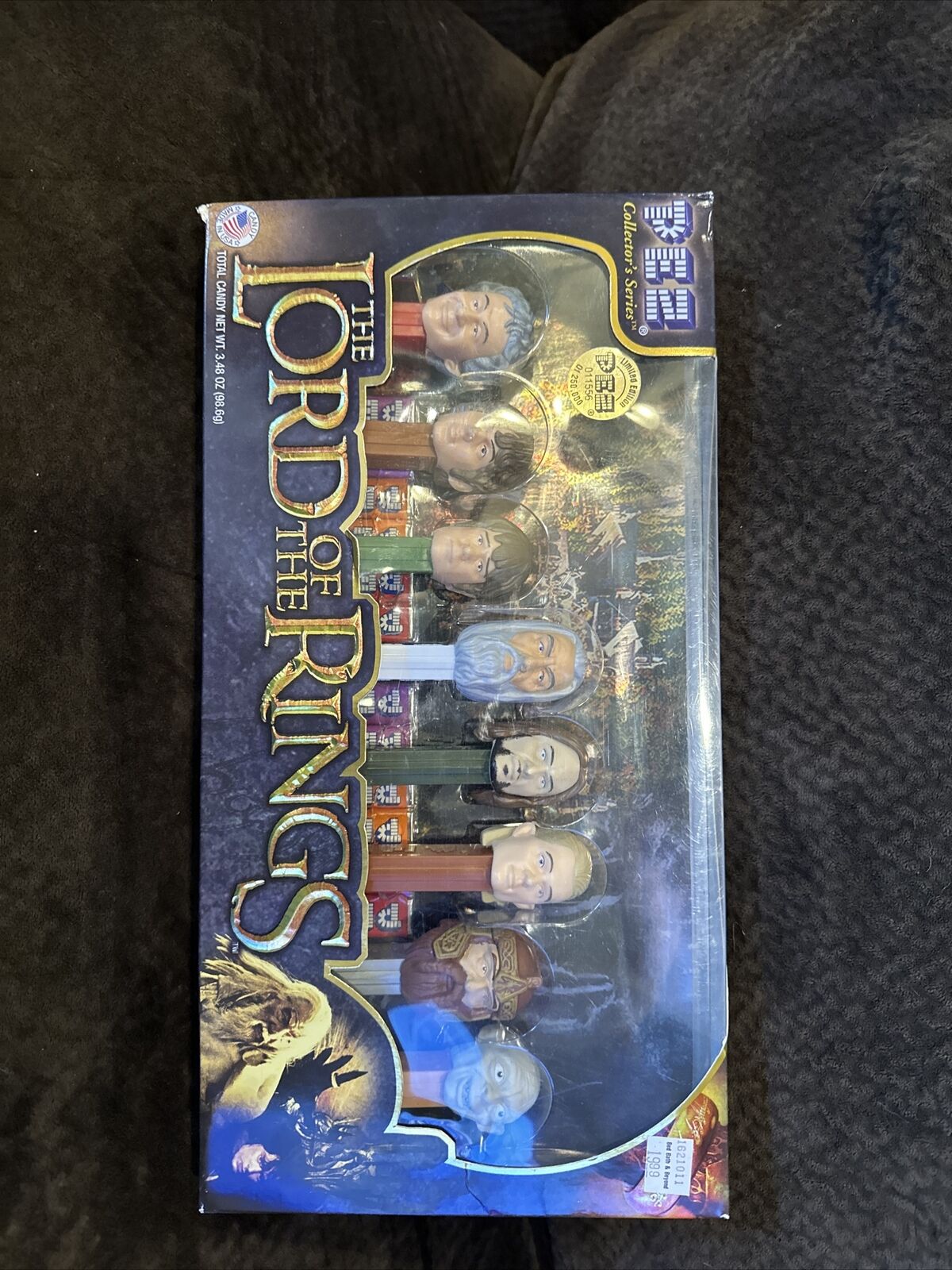 Lord of the Rings Pez Collector\'s Series Limited Edition Set Wal Mart Exclusive 