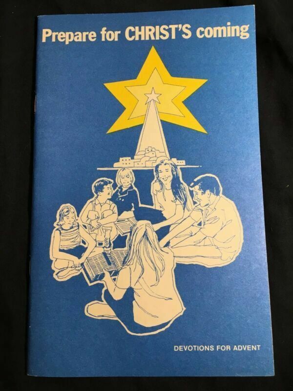 Vtg 1975 Booklet Prepare For Christs Coming Lutheran Laymens League