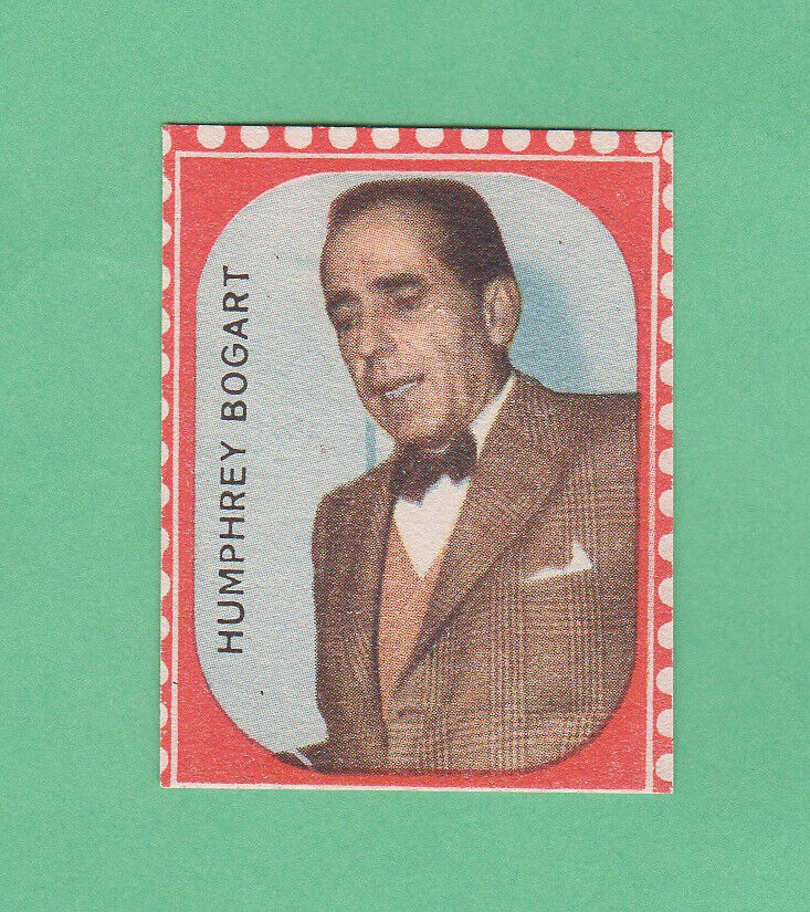Humphrey Bogart  1950's Nannina  Italian Film Card Rare
