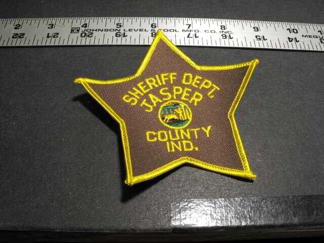 Jasper County Indiana Sheriff Department Police Patch