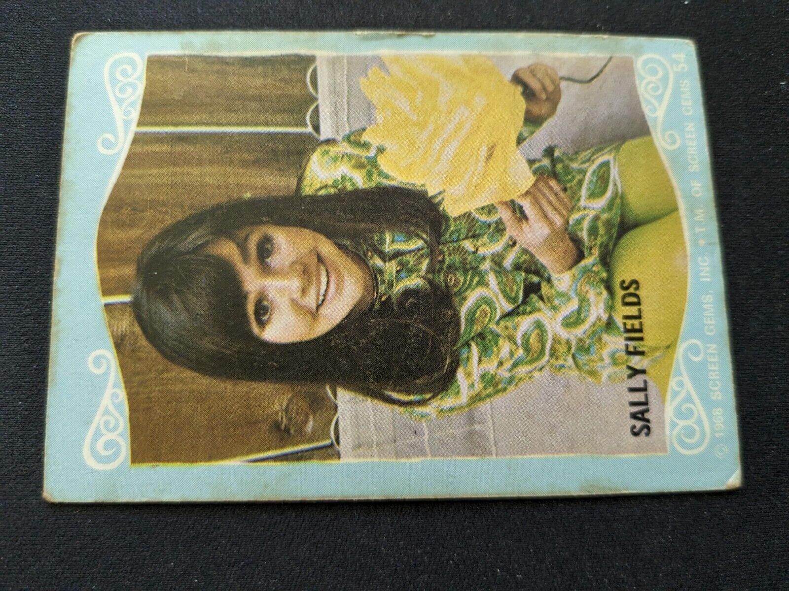 1968 Donruss The Flying Nun Card # 54 Sally Fields (VG)