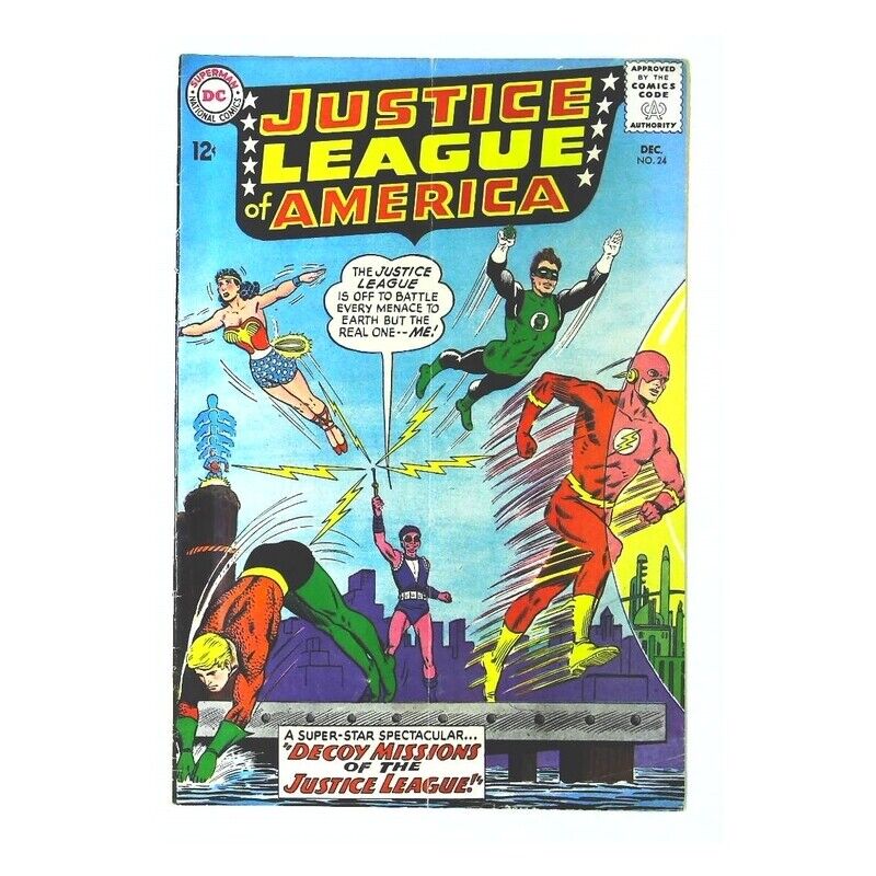 Justice League of America (1960 series) #24 in F minus condition. DC comics [j: