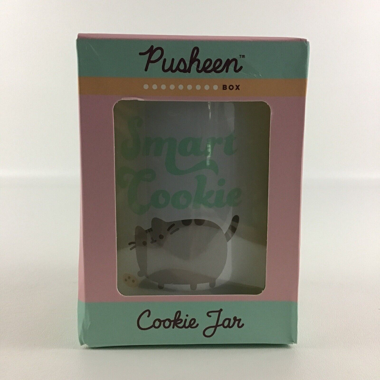 Culturefly Pusheen Box Exclusive Cookie Jar 2022 Smart Cookie Collectible New 