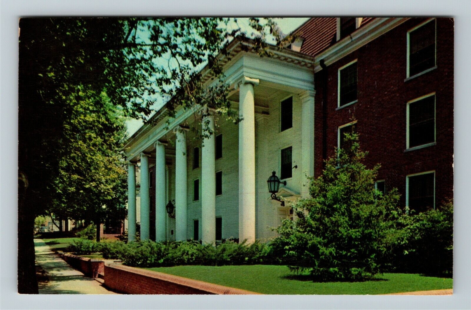 Athens OH-Ohio, Ohio University, Voigt Hall, Vintage Postcard