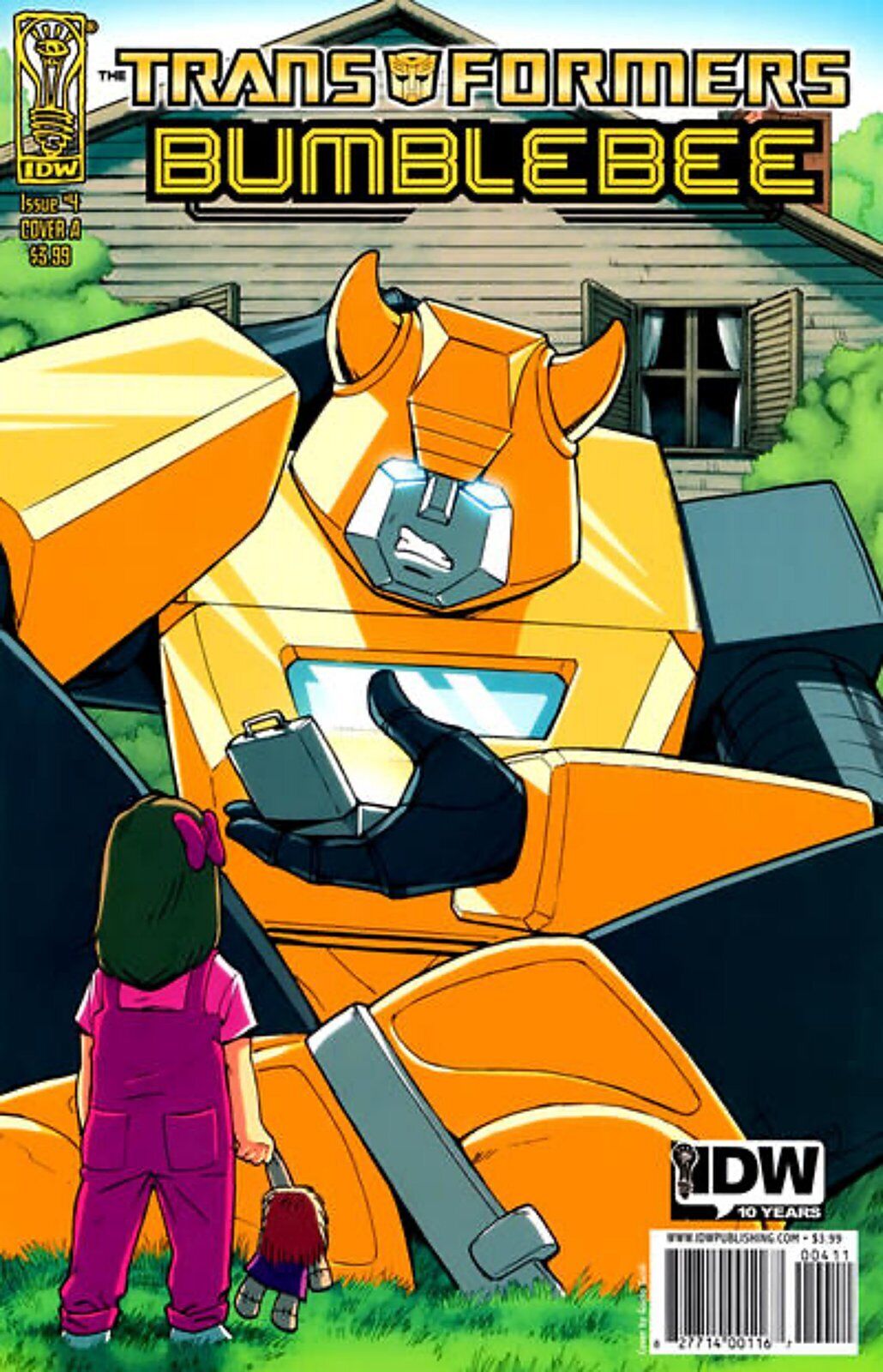 Transformers: Bumblebee #4A (2009-2010) IDW Comics