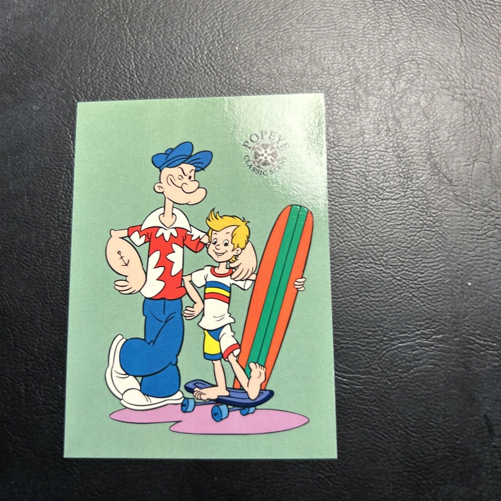 Jb12 Popeye 1994 Card Creations #80 Hanna-Barbera And Son