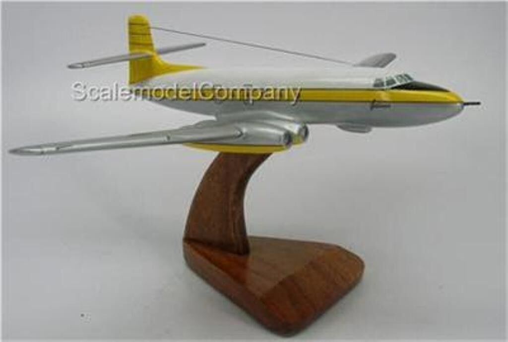 C-102 Jetliner Avro C102 Airplane Mahogany Kiln Dry Wood Model Small New