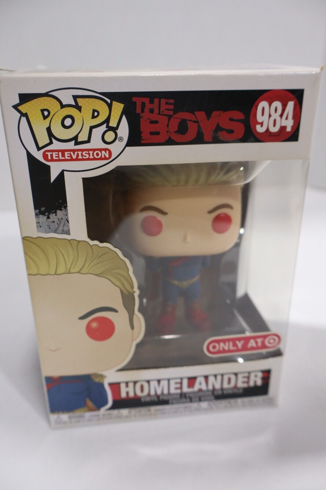 Funko POP The Boys: Homelander #984 Special Edition Exclusive not mint