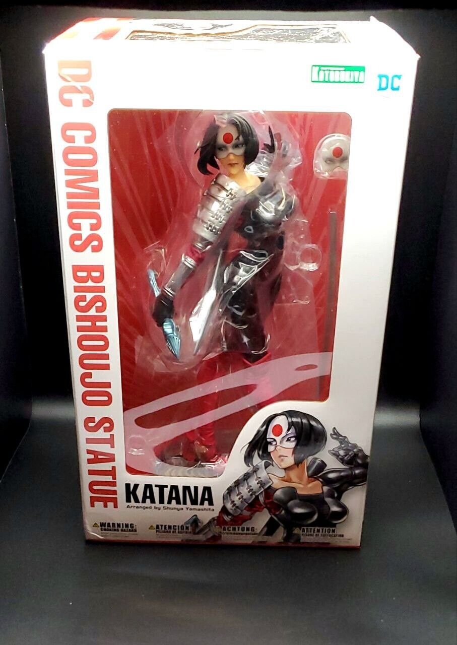DC Comics Bishoujo Statue Katana Kotobukiya - New Sealed & Authentic