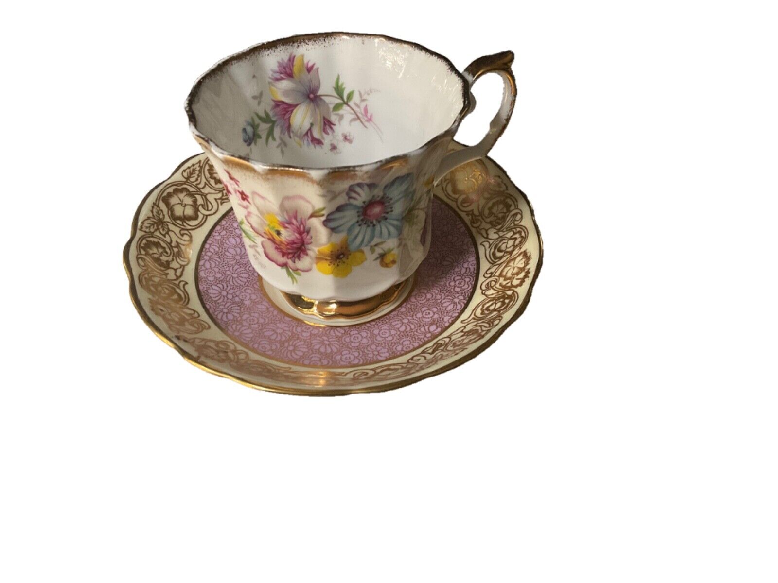 Vintage Gainsborough Bell China Tea Cup And Saucer , Bone China