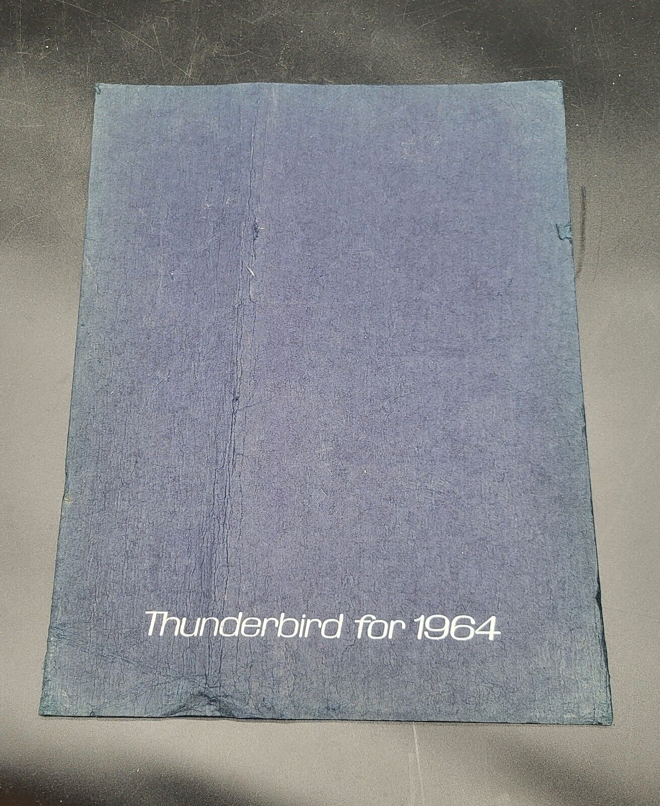 1964 Ford Thunderbird Dealership Brochure, Catalog, full color pages