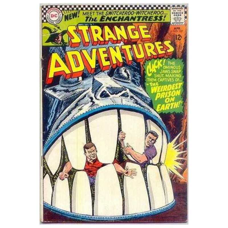 Strange Adventures (1950 series) #187 in VG minus condition. DC comics [d^