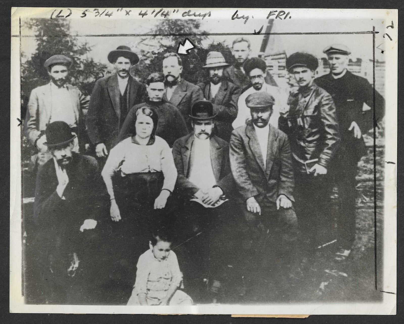 JOSEPH STALIN DICTATOR VINTAGE 1915 ORIGINAL PRESS PHOTO
