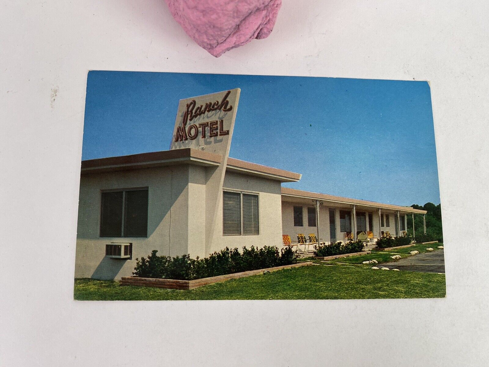 Ranch Motel North Miami Beach, FL Color Photo Vintage Unused Postcard 