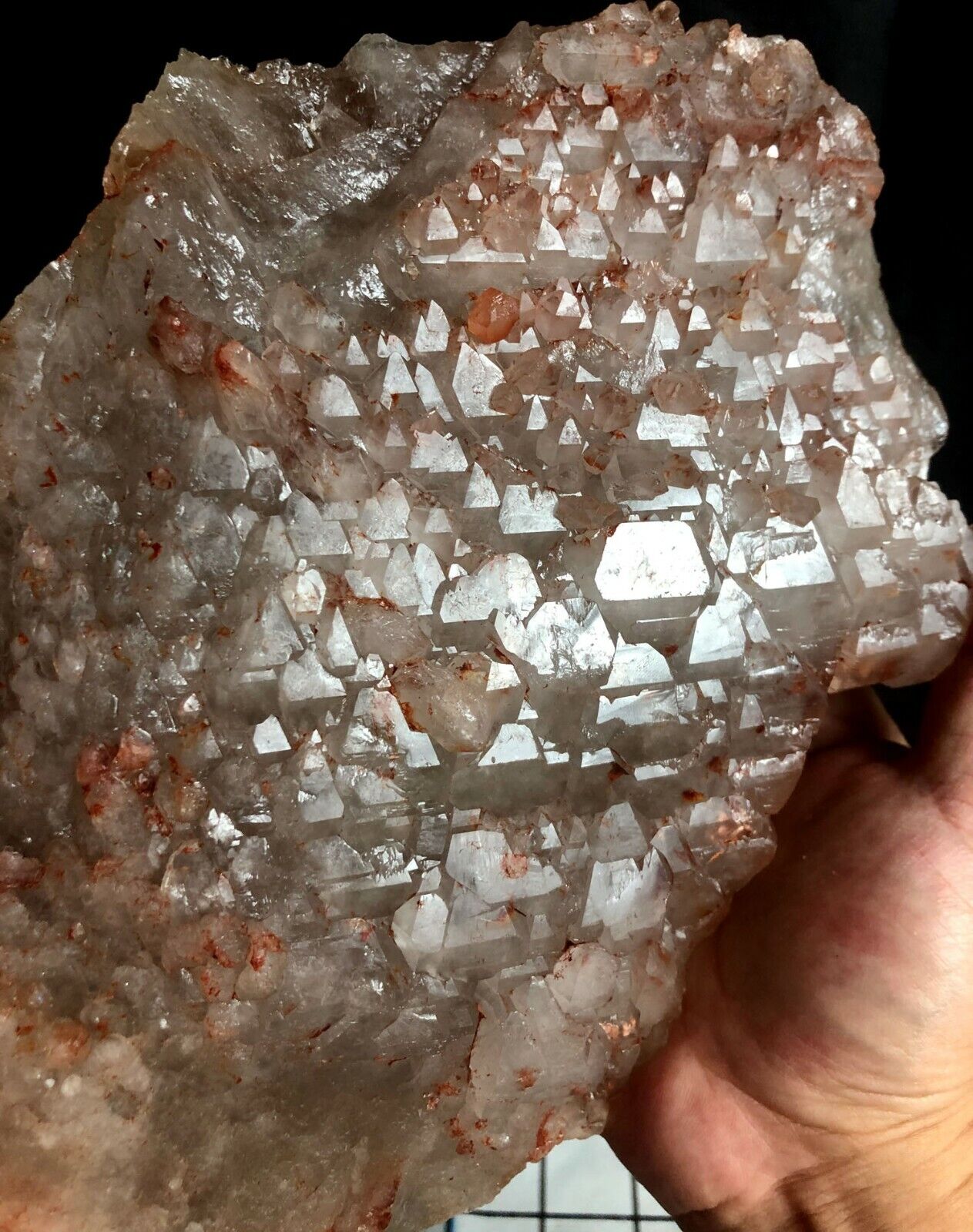 2700g 1PCS Super Seven Skeletal Amethyst Quartz Crystal  j855