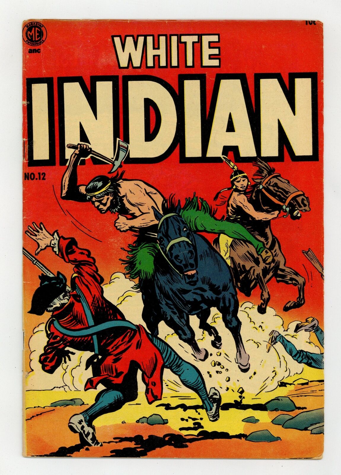 White Indian #12 VG/FN 5.0 1954