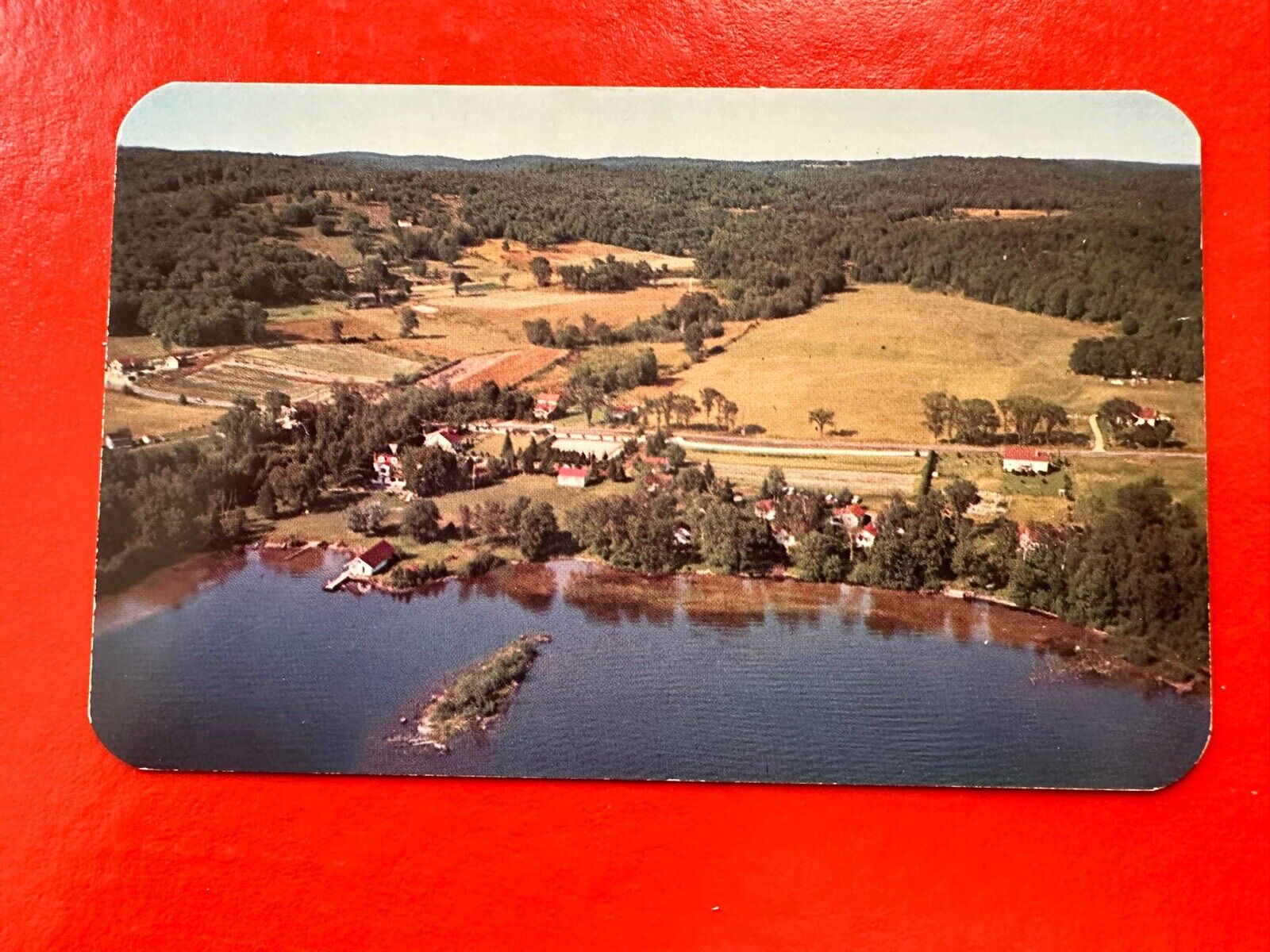 Vintage UNUSED Postcard~ONTARIO CANADA~ TALLY-HO INN ~ Huntsville MUSKOKA
