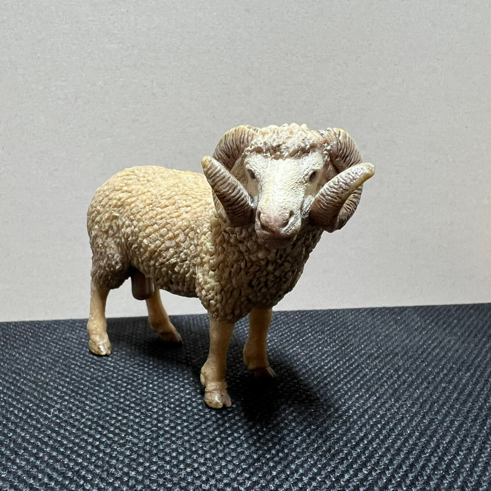 Schleich 13726 - 2012 Retired White Sheep Ram - Used