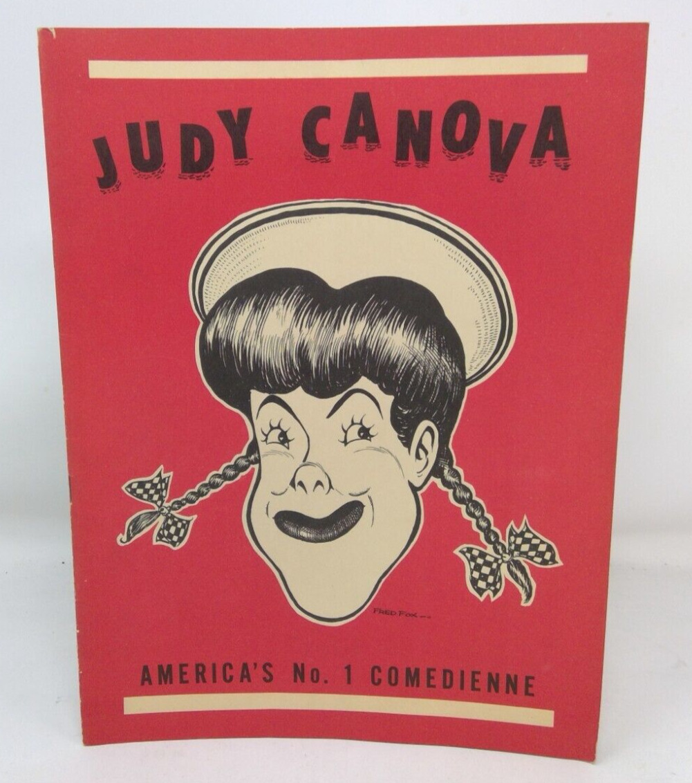 Vintage Judy Canova America's No 1 Comedienne Program