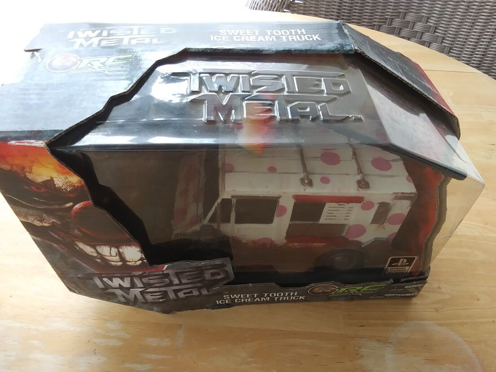 Playstation twisted metal rc sweet tooth ice cream truck