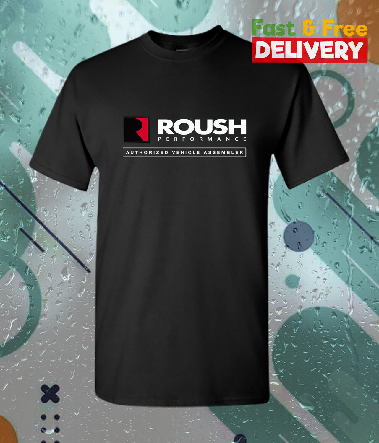 New Roush Performance Racing Logo T-Shirt Size S - 5XL