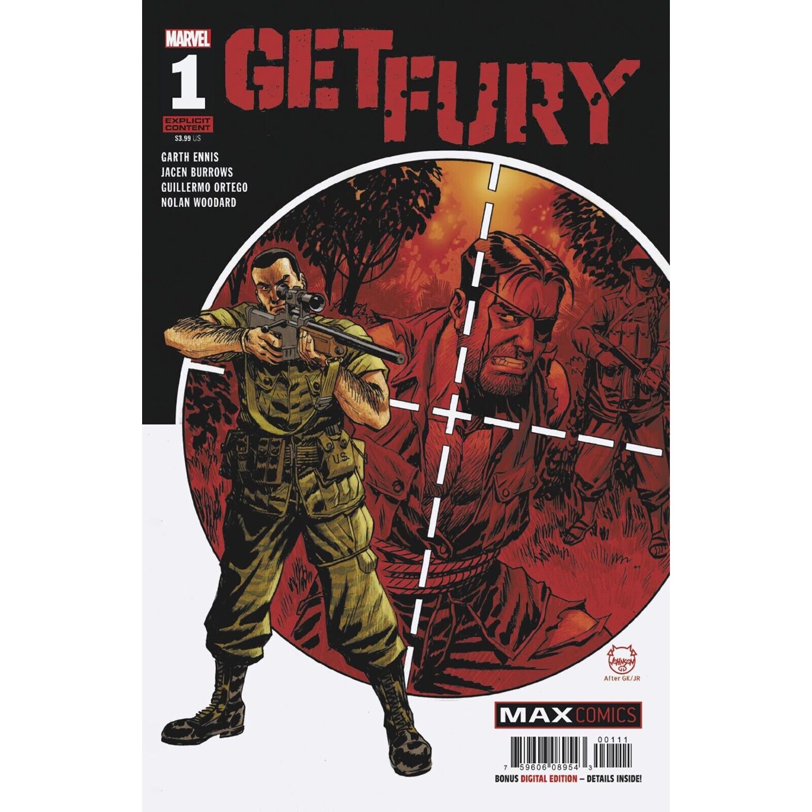Get Fury (2024) 1 2 Variants | Marvel MAX Comics | COVER SELECT