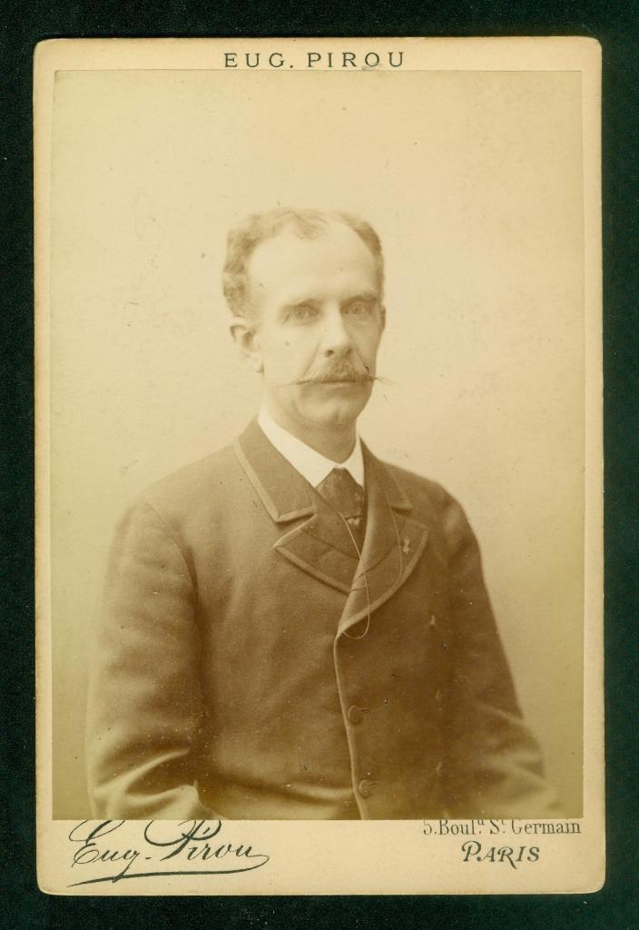 20-2, 020-03, 1880s, Cabinet Card, Gabriel Paul Othenin de Cléron (1843-1924)